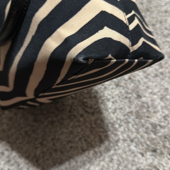 Coach Zebra Print Black and Tan Medium Tote - Picture 7 of 12